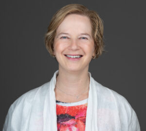 Laura Edgar Vice Chair smiling portrait Parkinson Canada
