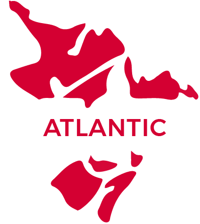 map of Atlantic Canada