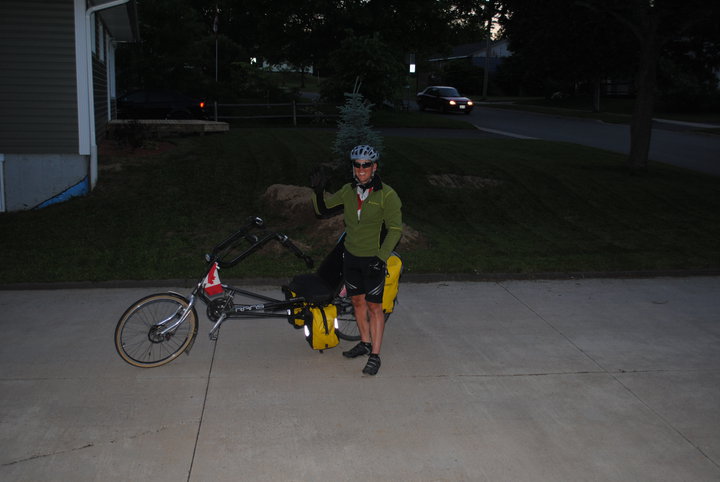 Dan Steele On his Cross Country Bike