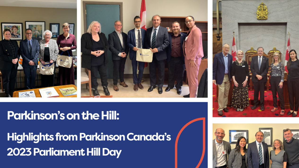 Parkinson’s on the Hill: Highlights from Parkinson Canada’s 2023 Parliament Hill Day