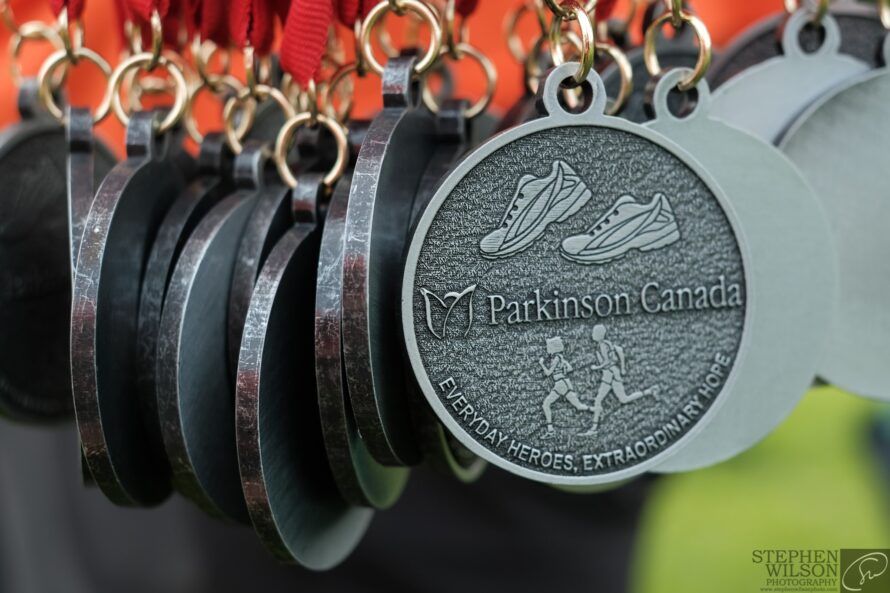 Parkinson Canada participation medals